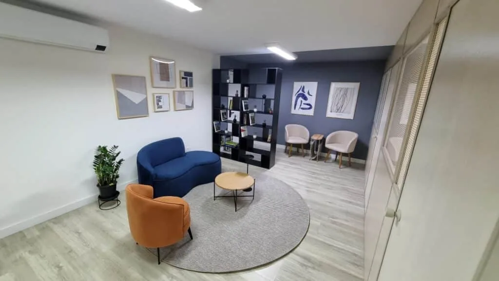 Recepção do escritório da Maxima BPO em Curitiba